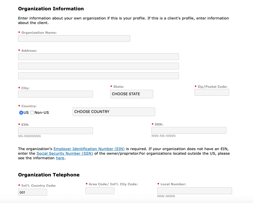 subscription account number