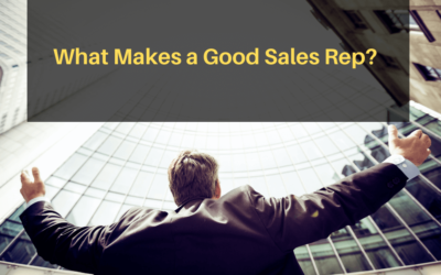 What Makes a Good Sales Rep?