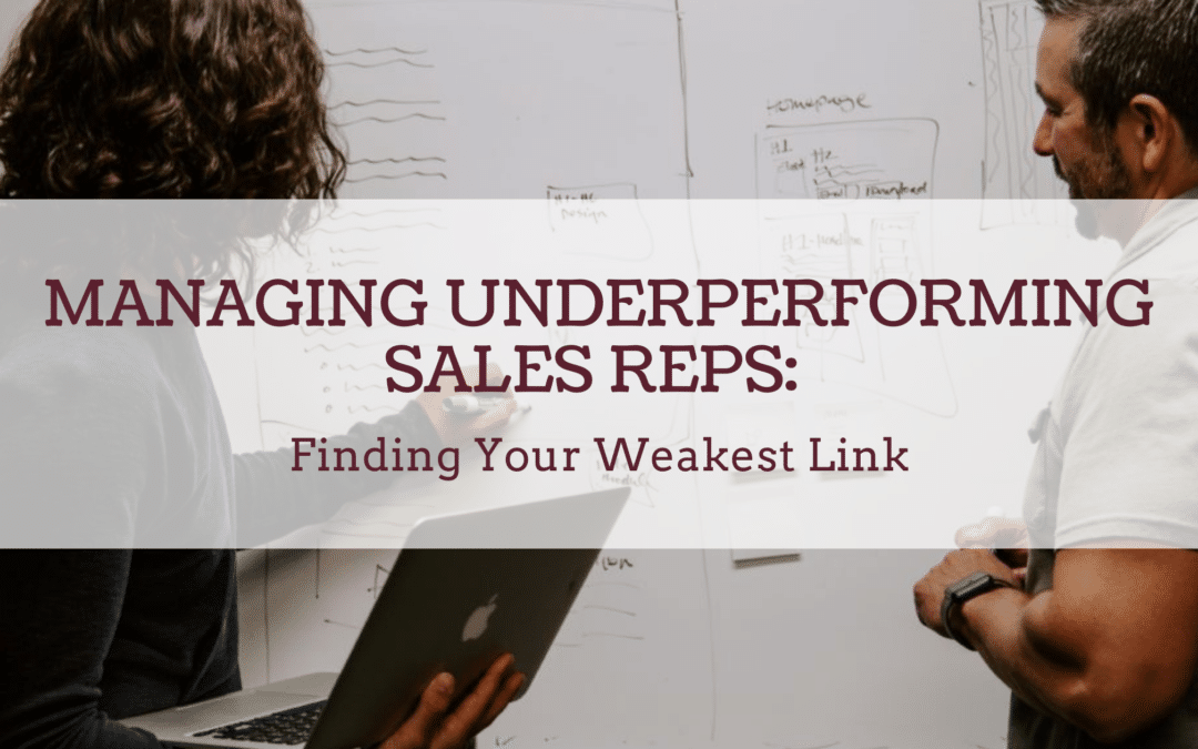 managing underperforming sales reps