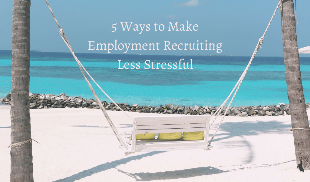 Employment recruiting